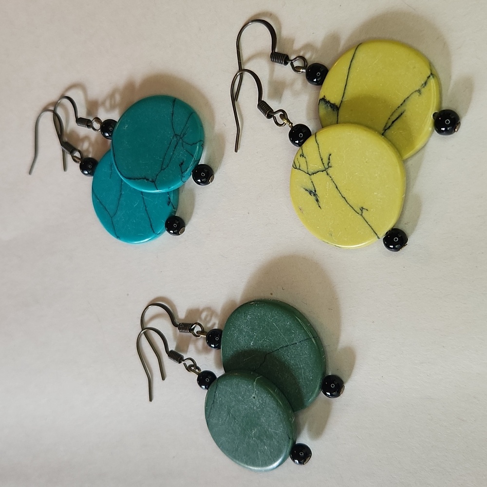 Handmade Earring Set of 3